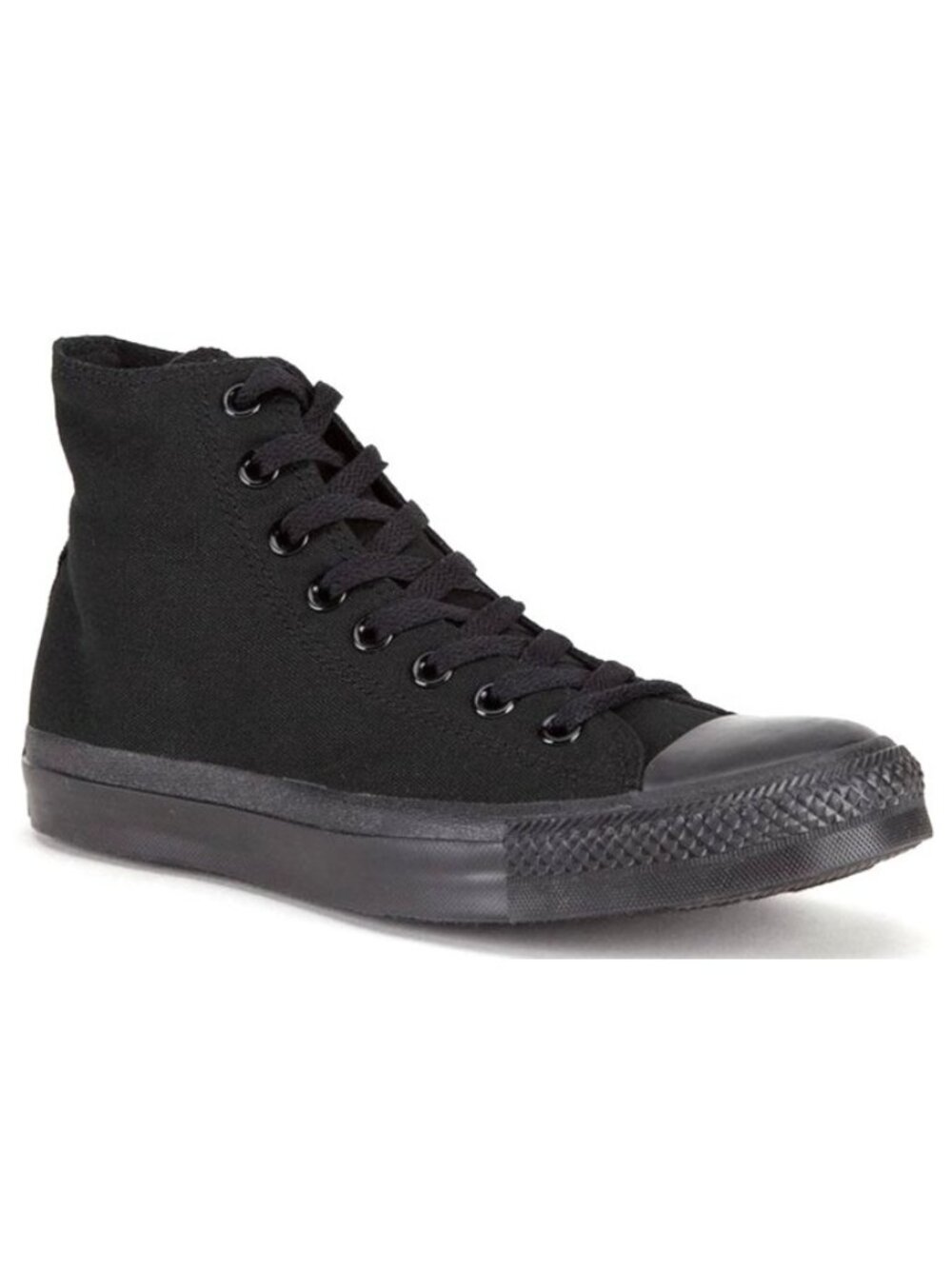 Converse Chuck Taylor All Star Black/Black High-Top Sneaker Women's 7.5 M 5.5
